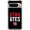 University of Utah Interlocking U Pixel 9/9 Pro Clear Case