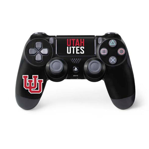 University of Utah Interlocking U PlayStation PS4 Skins