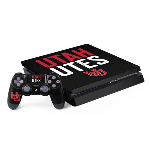 University of Utah Interlocking U PS4 Slim Bundle Skin