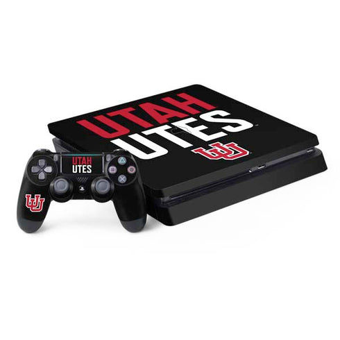 University of Utah Interlocking U PlayStation PS4 Skins