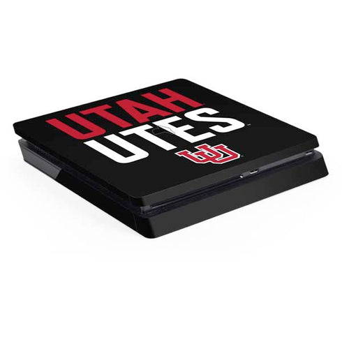 University of Utah Interlocking U PlayStation PS4 Skins