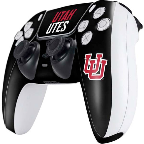 University of Utah Interlocking U PS5 Controller Skin