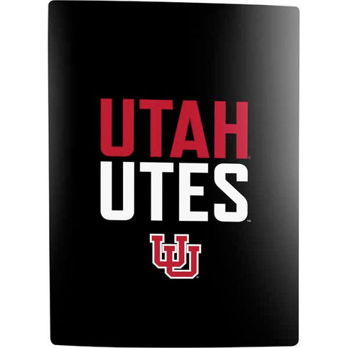 University of Utah Interlocking U PS5 Digital Edition Console Skin