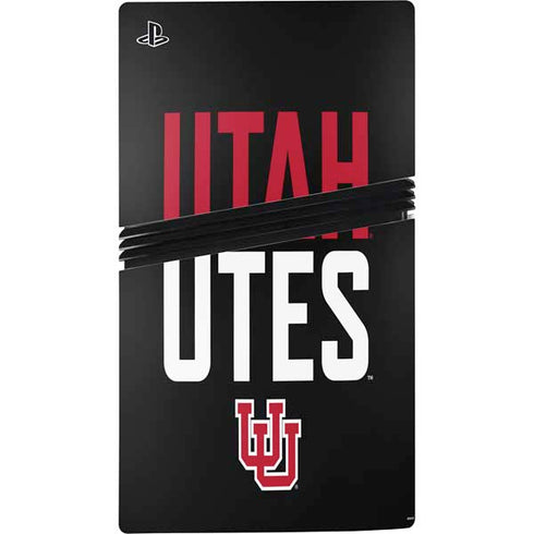 University of Utah Interlocking U PS5 Pro Bundle Skin