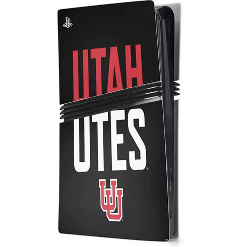 University of Utah Interlocking U PlayStation PS5 Skins