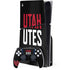 University of Utah Interlocking U PS5 Slim Disk Bundle Skin