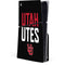 University of Utah Interlocking U PS5 Slim Disk Console Skin