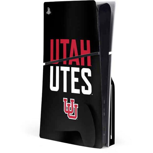 University of Utah Interlocking U PlayStation PS5 Skins