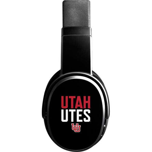 University of Utah Interlocking U Skullcandy Crusher Wireless Skin