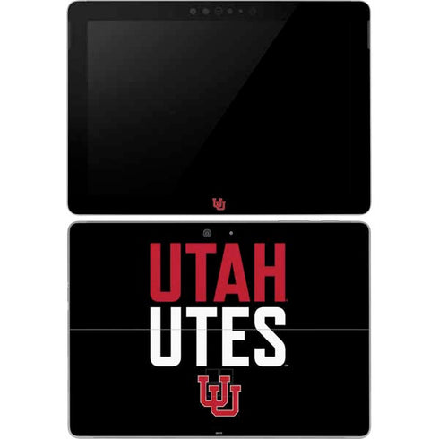 University of Utah Interlocking U Surface Go Skin