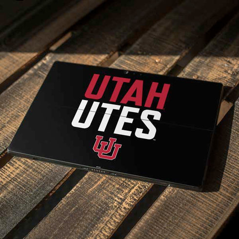 University of Utah Interlocking U Surface Pro 6 Skin