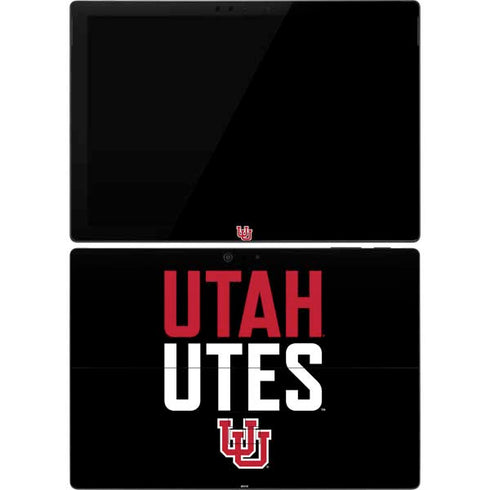 University of Utah Interlocking U Surface Pro 7 Skin