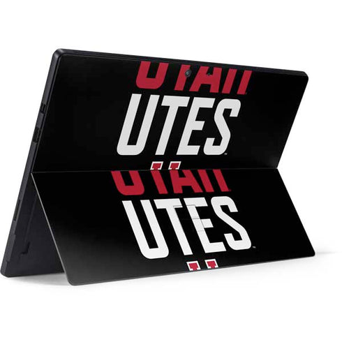 University of Utah Interlocking U Surface Pro 7 Skin