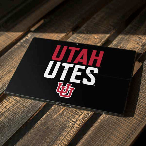 University of Utah Interlocking U Surface Pro 7 Skin