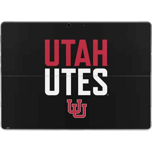 University of Utah Interlocking U Surface Pro 9 Skin