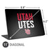 University of Utah Interlocking U Universal Laptop 11in (8.8 x 6.2in) Skin