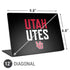 University of Utah Interlocking U Universal Laptop 12in (9.8 x 6.8in) Skin