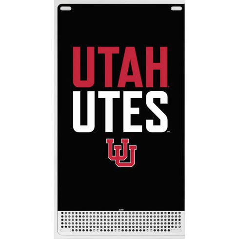 University of Utah Interlocking U Xbox Series S Console Skin