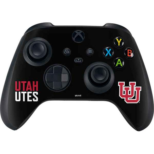 University of Utah Interlocking U Xbox Series X Controller Skin