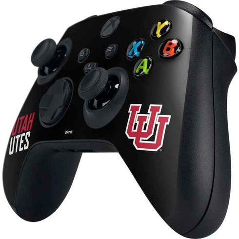University of Utah Interlocking U Xbox Series X Controller Skin