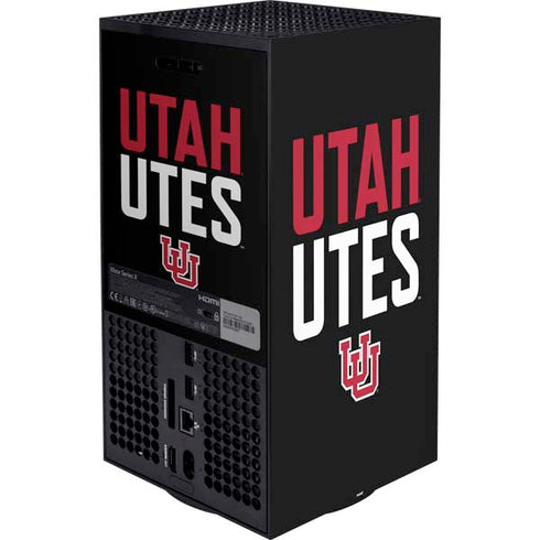 University of Utah Interlocking U XBox Series X Digital Edition Bundle Skin