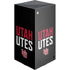 University of Utah Interlocking U XBox Series X Digital Edition Console Skin