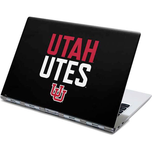 University of Utah Interlocking U Yoga 910 2-in-1 14in Touch-Screen Skin