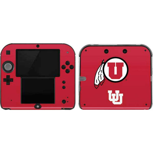 University of Utah Logo Nintendo 2DS Skin
