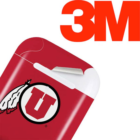 University of Utah Logo Apple AirPods 2 Skin