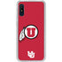University of Utah Logo Galaxy A10e Clear Case