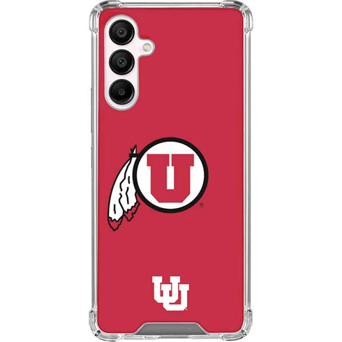 University of Utah Logo Galaxy A16 5G Clear Case