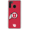University of Utah Logo Galaxy A21 Clear Case
