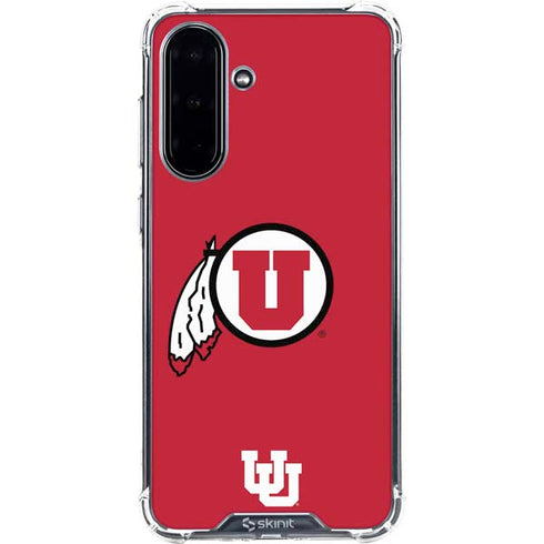 University of Utah Logo Galaxy A36 5G Clear Case