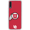 University of Utah Logo Galaxy A50 Clear Case