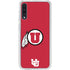 University of Utah Logo Galaxy A50 Clear Case