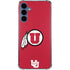 University of Utah Logo Galaxy A55 5G Clear Case