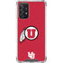 University of Utah Logo Galaxy A72 5G Clear Case