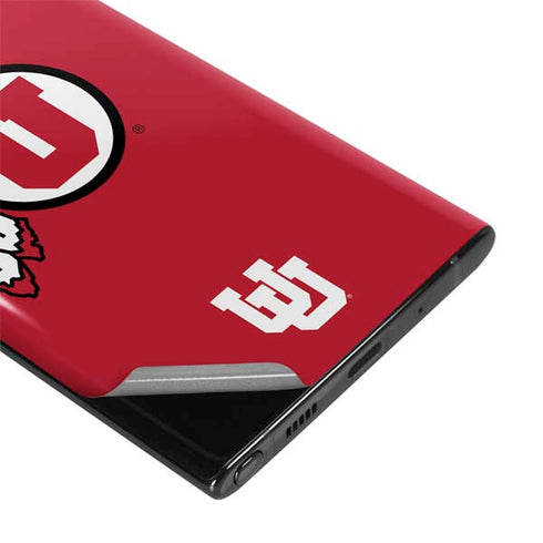 University of Utah Logo Galaxy Note 10 Plus Skin
