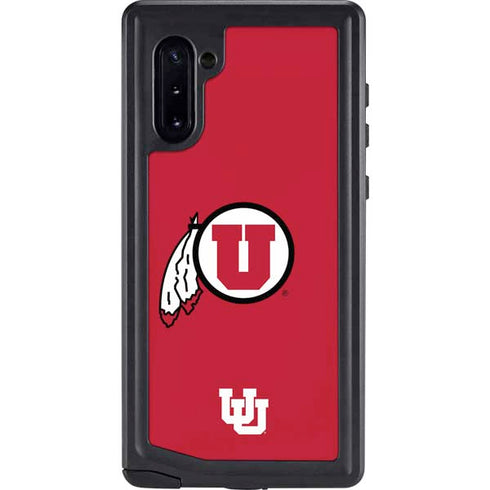 University of Utah Logo Galaxy Note 10 Waterproof Case