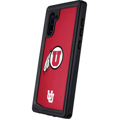 University of Utah Logo Galaxy Note 10 Waterproof Case