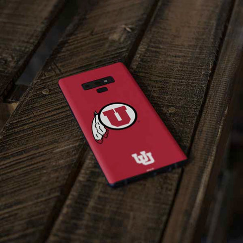 University of Utah Logo Galaxy Note 9 Skin