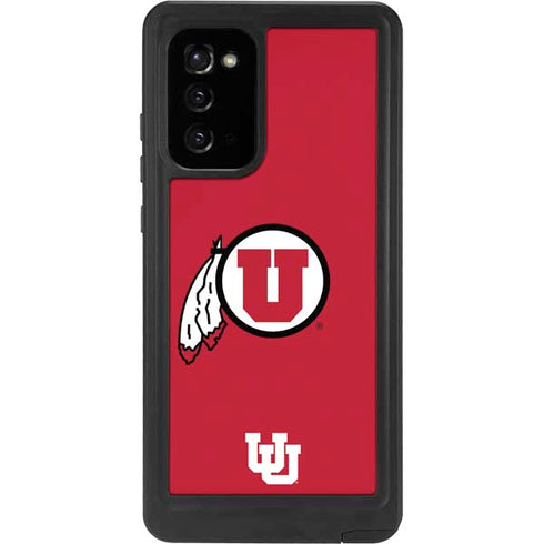 University of Utah Logo Galaxy Note20 5G Waterproof Case