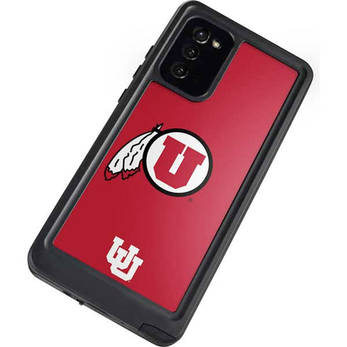 University of Utah Logo Galaxy Note20 5G Waterproof Case
