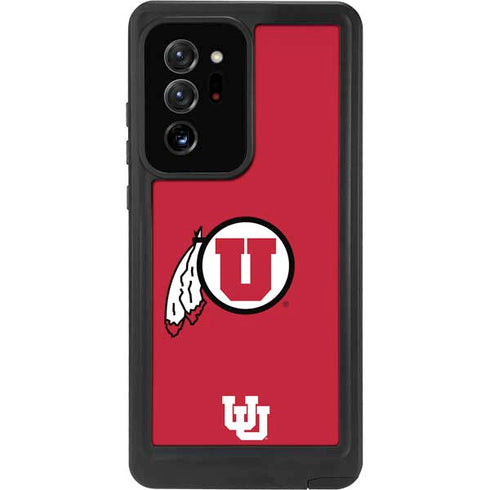 University of Utah Logo Galaxy Note20 Ultra 5G Waterproof Case