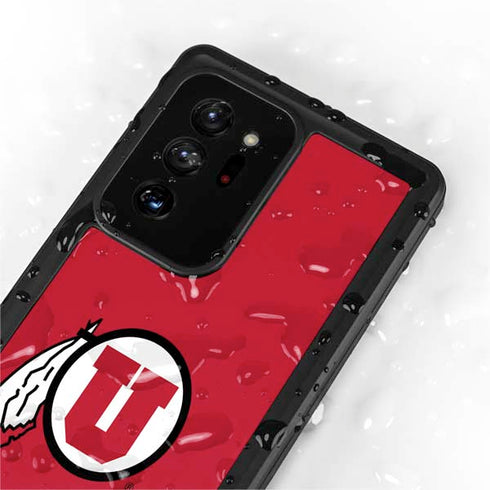 University of Utah Logo Galaxy Note20 Ultra 5G Waterproof Case