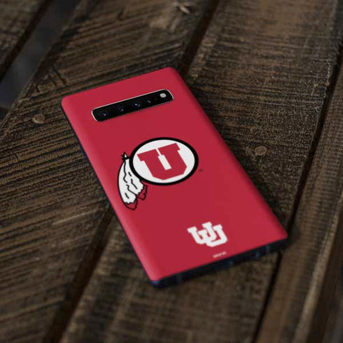 University of Utah Logo Galaxy S10 Plus Skin