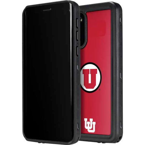 University of Utah Logo Galaxy S20 Waterproof Case