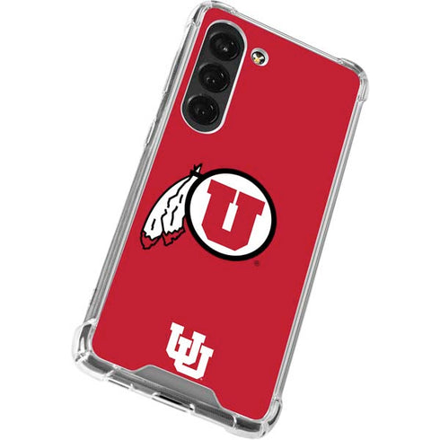 University of Utah Logo Galaxy S23 Clear Case