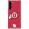 University of Utah Logo Galaxy S23 Plus Clear Case