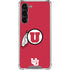 University of Utah Logo Galaxy S23 Plus Clear Case